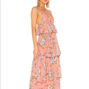 Revolve x House of Harlow Nel Dress in Rose Floral